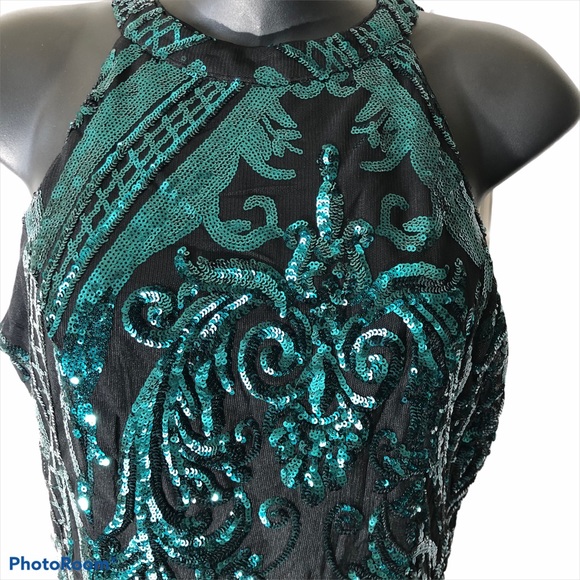 SALE Gorgeous Sequin Gown - Picture 1 of 9
